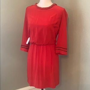 Red dress